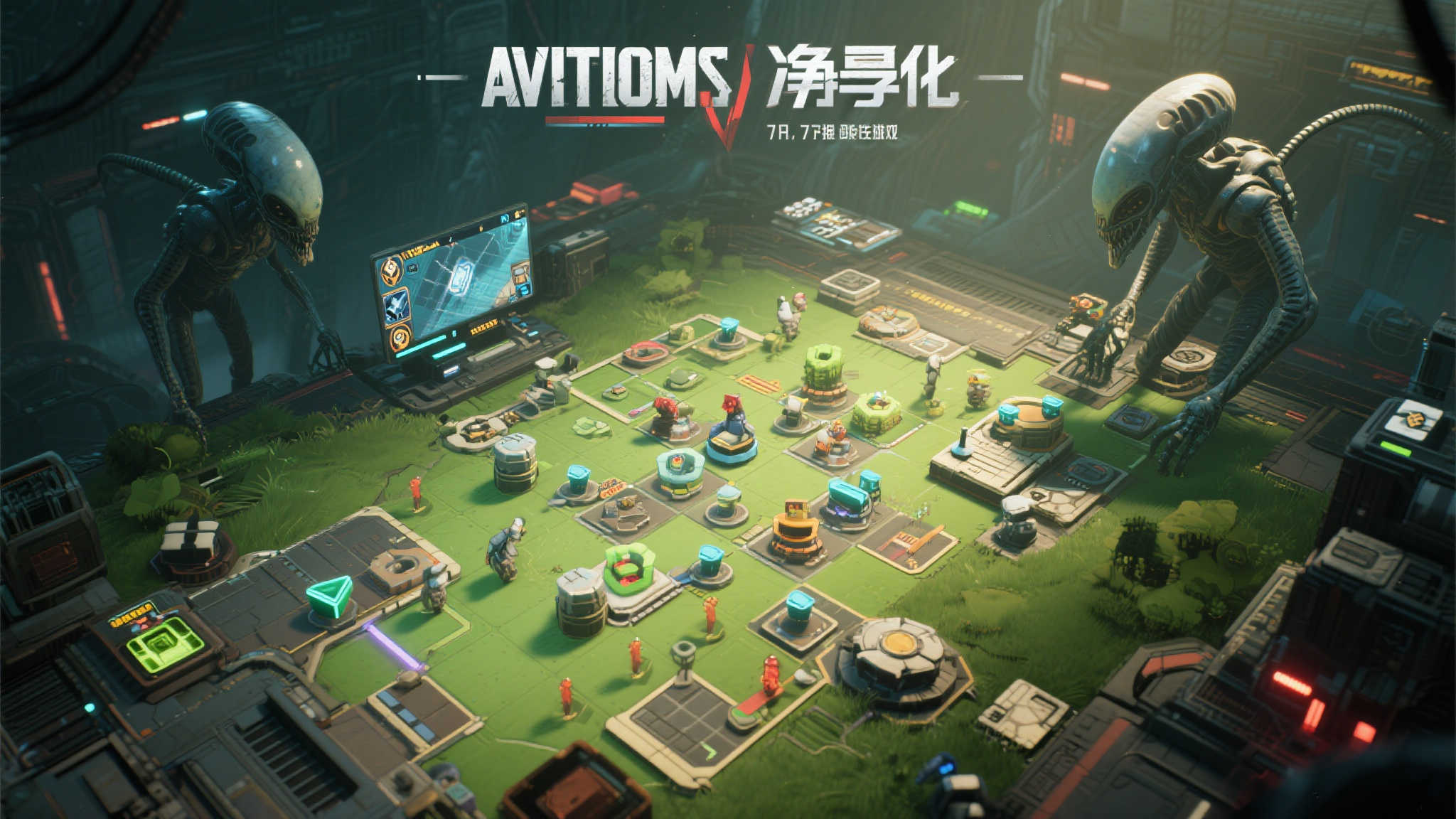 创新策略力作《异形净化》7月中旬抢先体验即将上线